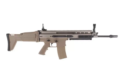 WE - AEG Replica of SCAR-L MK16 MOD 0 Carbine - Tan - WET-01-005926
