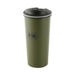 M-Tac - Thermal Mug With Lid - 450 ml - Green - UN-A01-450A