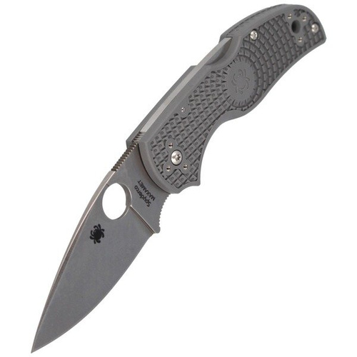 Spyderco - Native® FRN Grey Maxamet Knife - C41PGY5
