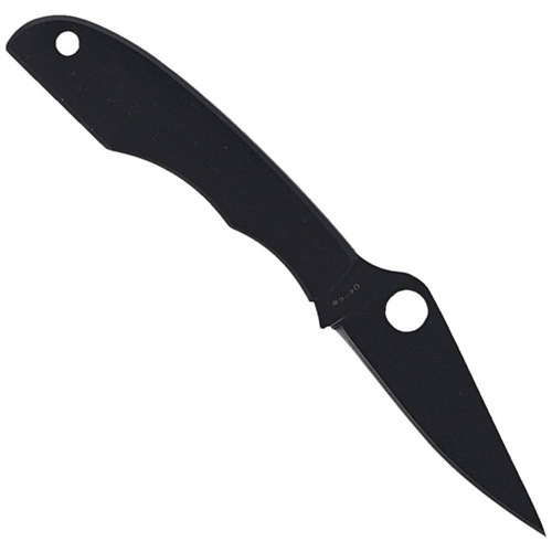 Spyderco - Knife Grasshopper - Black Blade Plain - Black - C138BKP