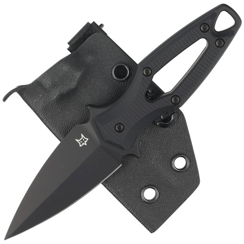 FOX - Aka Tactical Knife - Dagger - Elmax - Black - FX-554 B