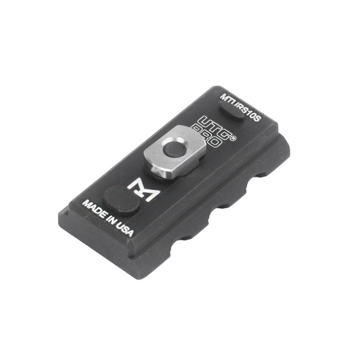 UTG - Picatinny Rail with M-LOK Mount - 1.57'' - 3 Slots - Black - MTURS10S