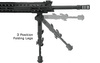 UTG - Recon 360 TL Foldable Bipod 7-9" - Picatinny - Black - TL-BP01-A