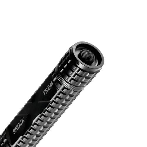 Piranha - Shock Xtrem Stun Gun With Flashlight - 8,000,000 V - Black - XTREM