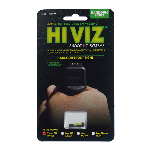 Hiviz - Overmolded Front Sight for Walther P99 Pistol - Green - SW3004-G