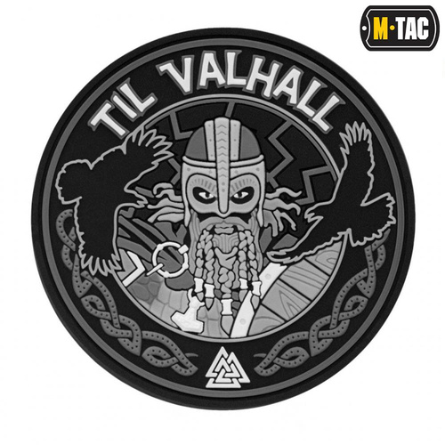 M-Tac - Til Valhall Patch - PVC - Gray/Black - 51142112