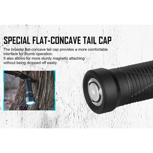 Olight - Javelot Mini Rechargeable LED Flashlight - 1000 lm - 2400 mAh - Black - Javelot Mini