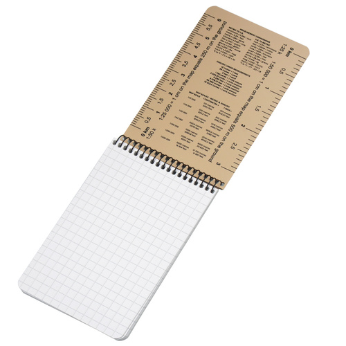 Modestone - Waterproof Notebook - 96 x 148 mm - 50 Sheets - Tan - A32MIL