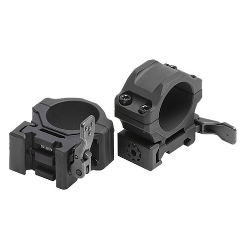 Leapers - Two Piece Mount AccuSync 1"/22 - 25.4 mm - Low - Black - AQR110