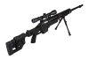 Well - ASG Sniper Rifle Replica MB4411D UPV - 6mm - Spring-loaded - Scope - Bipod - Black - WEL-03-007312