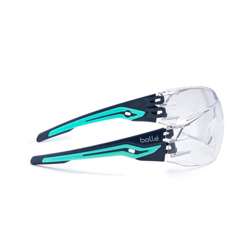 Bolle Safety - Safety Glasses Silex - Transparent - Teal - SILEXPSI