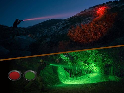 Fenix - LED Flashlight -1500 Lumen - 5000 mAh - 21700 Battery - HT18