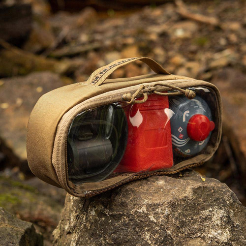 M-Tac - Elite Medium Transparent Pouch - Medium - Coyote - 10147005-M