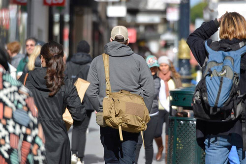 Helikon - Urban Courier Bag Large® - Cordura® - Black / Shadow Grey - TB-UCL-CD-0135A