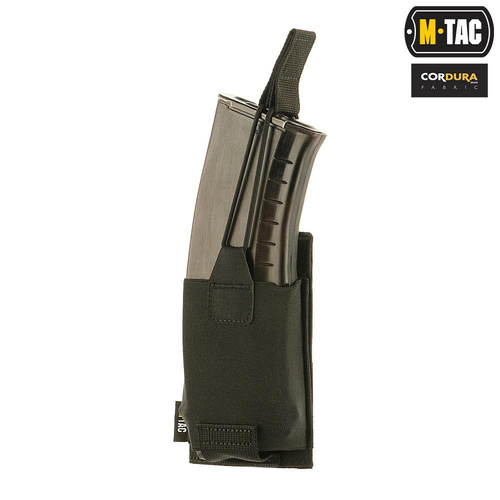 M-Tac - Elastic Magazine Pouch - AR/AK  - Black - 10165002