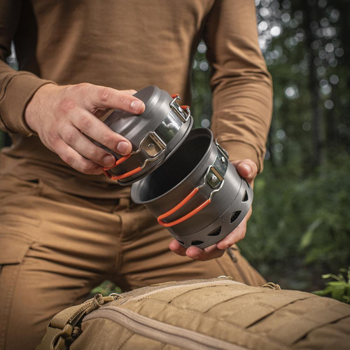 M-Tac - Individual Tourist Mess Tin - Green - MTC-DM-FMC-217