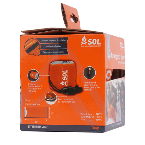 SOL - Emergency Bivvy - Orange - 0140-1142