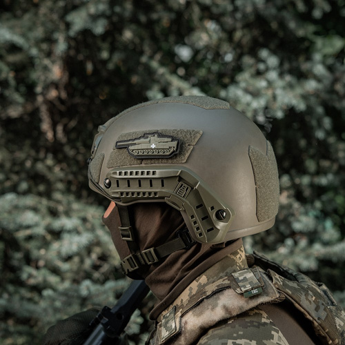 M-Tac - Patch Tank with a Cross - PVC 3D - Green - 51338310