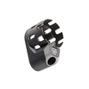 Strike Industries - AR Enhanced Castle Nut & Extended End Plate - Black - SI-AR-ECN&EEP-BK