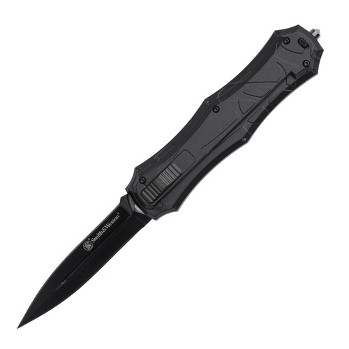 Smith&Wesson - Folding Knife Assisted Opening OTF - AUS-8 - Black - SWOTF9TB