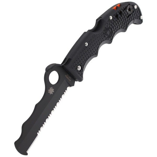 Spyderco - Assist™ FRN Black / Black Blade Rescue Knife - C79PSBBK