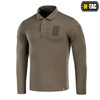 M-Tac - Tactical Polo Shirt with Long Sleeves - Dark Olive - 80021048