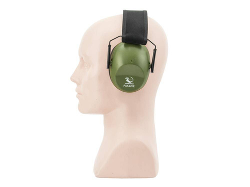 RealHunter - Passive Earmuffs - 20 NRR - Olive - 258-015