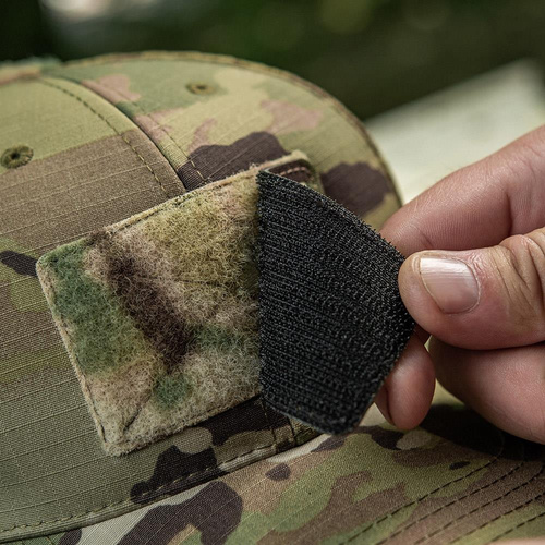 M-Tac - Patch with Flag and Inscription Poland - Laser Cut - Pixels/Rectangle - Multicam / Fluo - 51007208