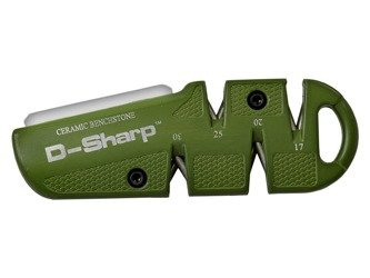 Lansky - Knife Sharpener - 4 Sharpening Angles - Green - D-Sharp