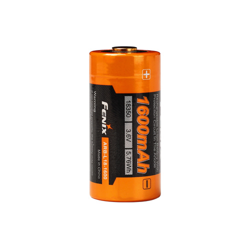 Fenix - Rechargeable Battery ARB-L18 18350 - 1600 mAh - 3,6V - ARB-L18-1600