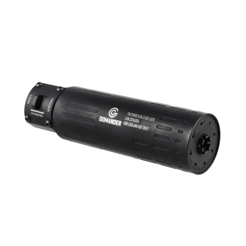 Gomander - Tactinox QD S Gun Silencer - 5.56 mm - M26x1.5 - Black - TB0.9649