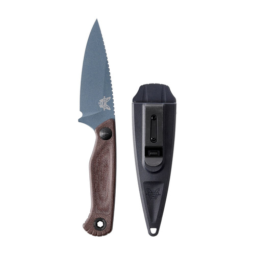 Benchmade - Knife Survival EDC Dacian - Spear Point - Canvas Micarta - CPM MagnaCut - Brązowy - 203BT-01