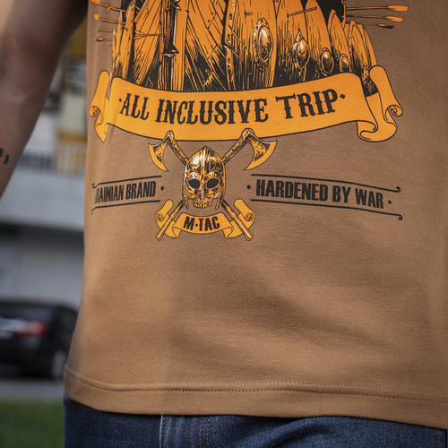 M-Tac - Men's Black Sea Expedition T-Shirt - Coyote Brown - 80025017