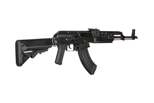 WE - Replica ASG AKM Carbine PMC WE-R015 - Gas Blow-Back - Open Bolt - Steel - Black - WET-02-002323