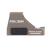 Holosun - Collimator HS407K Open Reflex SubCompact Pistol Sight - FDE - HS407K-X2-FDE