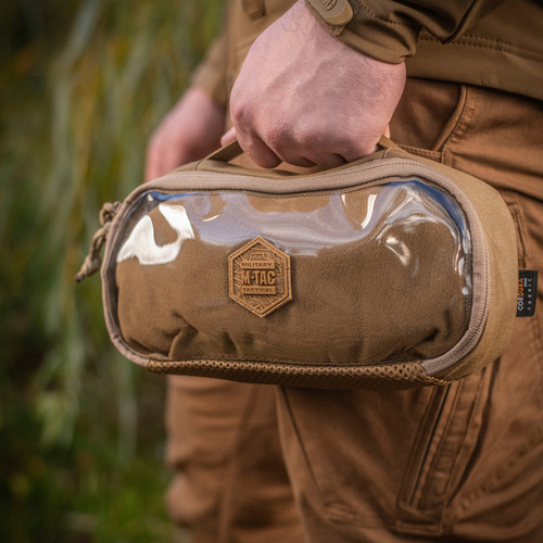 M-Tac - Transparent Organizer Elite Medium Gen.II - Coyote - 10147805-M