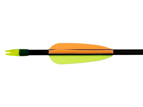 Poe Lang - Fiberglass Arrow - 30" - Smooth Target Point - Black - D-065K/VD-065K