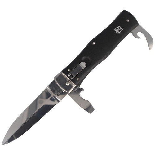 Mikov - Automatic spring knife Predator ABS Black 3 blades - 241-NH-3/KP