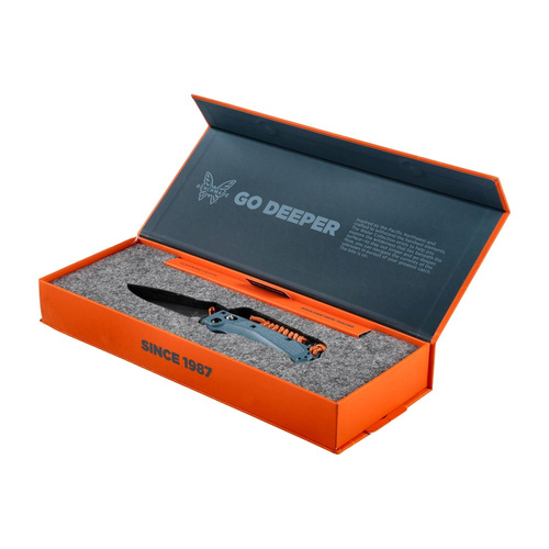 Benchmade - Folding Knife Mini Adira - CPM MagnaCut - Blue - 18065