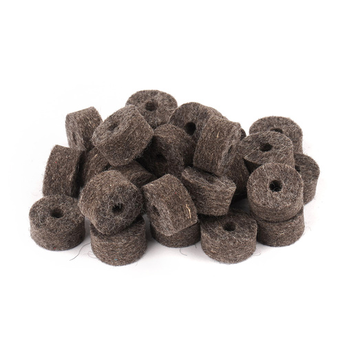 Łuszczek - Felt Wipers for Shotguns - 12GA - 25 pieces - 4-003 - 12