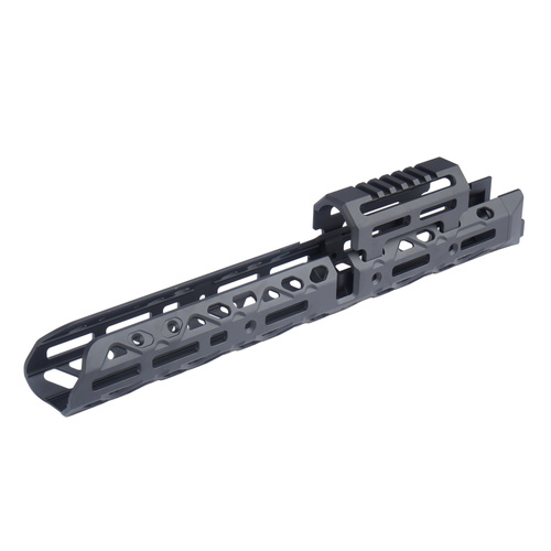 Kruk - Long Handguard with Short Gas Tube Cover - AK-74/AKM/AKS-74 - Black - CRC 1U004A