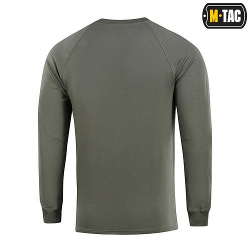 M-Tac - Raglan Sweatshirt Athlete - Cotton - Army Olive - 20455062