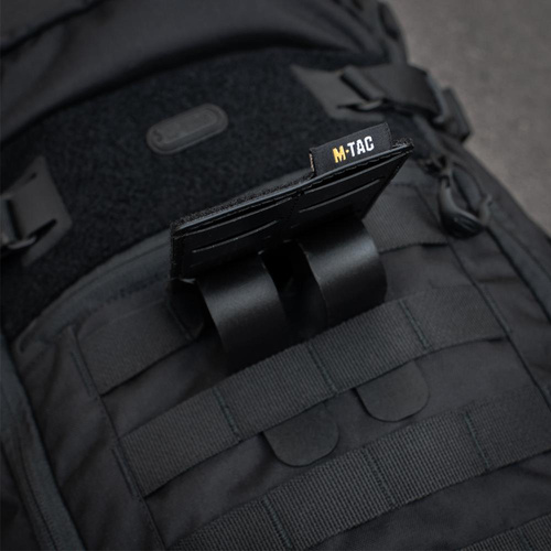 M-Tac - MOLLE Panel for Patches - 80 x 135 mm - Black - 10122002