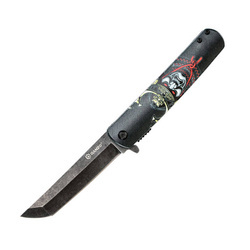 Ganzo - EDC Folding Knife - 440 Stainless Steel - Black - G626-BS