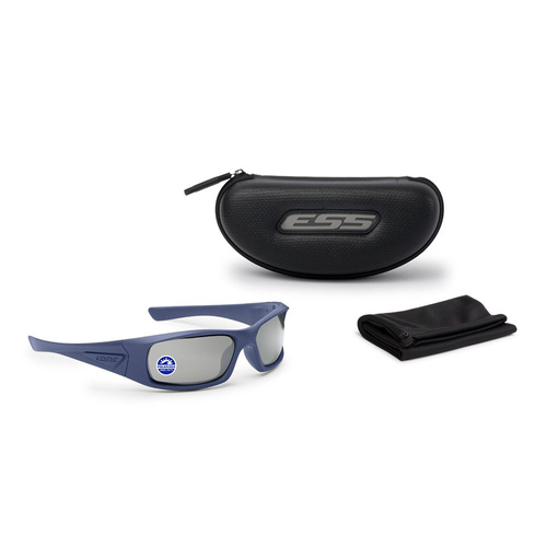 ESS - Sunglasses 5B - Matte Navy - Polarized Mirrored Gray - EE9006-19
