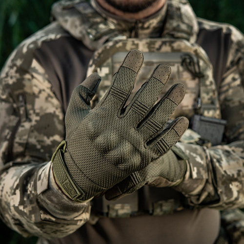 M-Tac - A30 Tactical Gloves - Olive - 90314101
