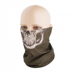 M-Tac - Reaper Skull Lightweight Scarf - Olive Drab - HLI-SSB-OD