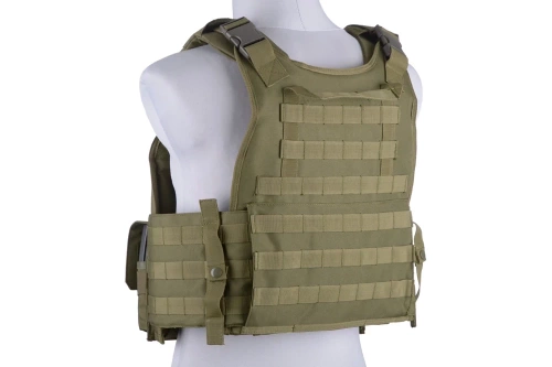 GFC Tactical - Tactical Vest Plate Carrier - Olive - GFT-18-018404