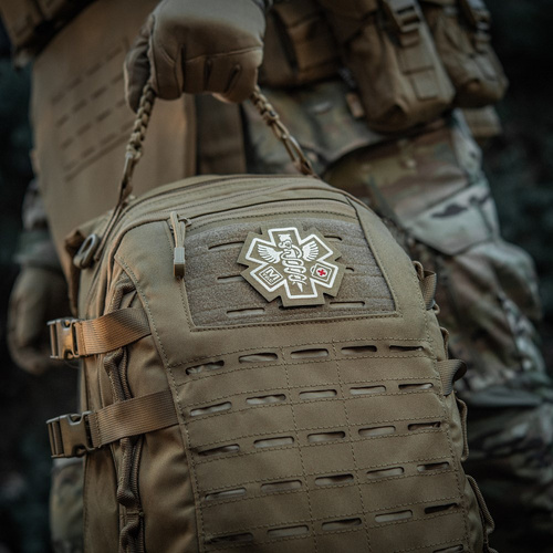 M-Tac - Embroidered Paramedic Medical Patch - Coyote - 51432005