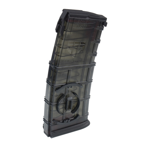 ETS - Polymer Magazine for AR15 with Coupler - 5,56x45 mm / .300 Blackout - 30 rounds - Gen.2 - Carbon Smoke Series - SMK-AR15-30CG2